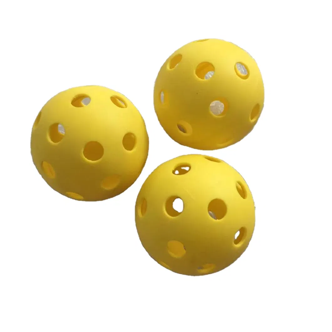 Uniker Sport Indoor Pickleball Ball 26-Hole Pickle Balls Built to Usapa Specifications