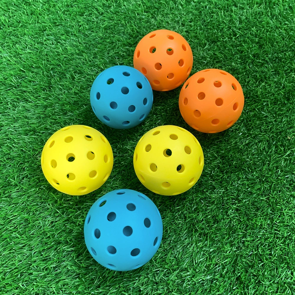 Floorball Pickleball Balls 40 Holes Plastic Outdoor Indoor Practice Wyz15328