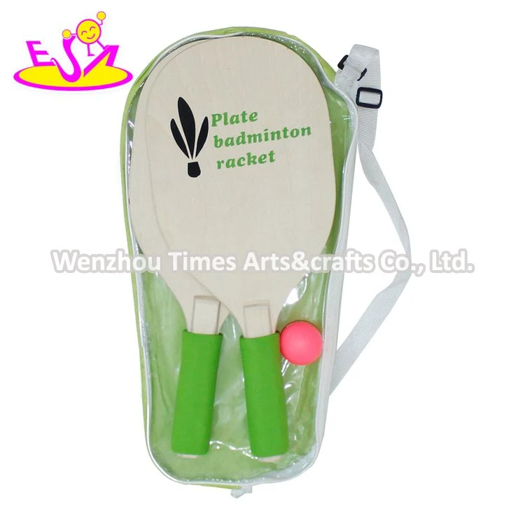 Customized Lightweight Non-Slip Wooden Pickleball Paddle Set for Indoor Outdoor W01c004