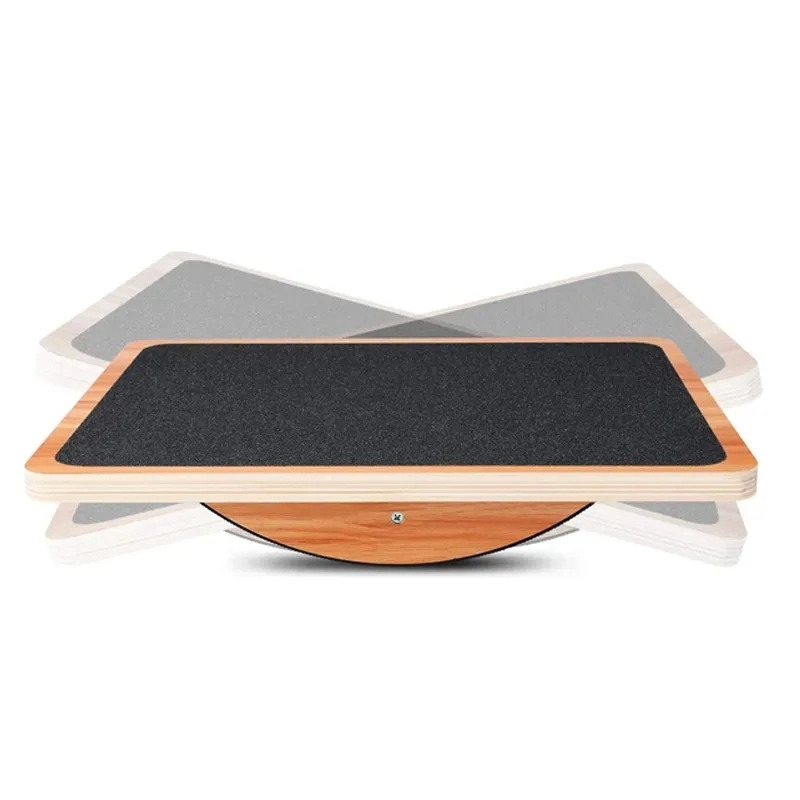 Hot Selling Solid Wooden Curvy Rocker Balance Board