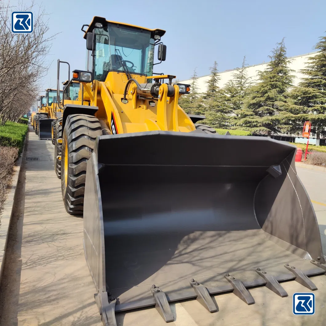 China Brand 3tones 5tones 4X2 Wheel Loader for Construction Use