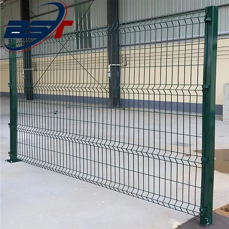 Triangle Bend 3D Welded Wire Mesh Fence for Yards