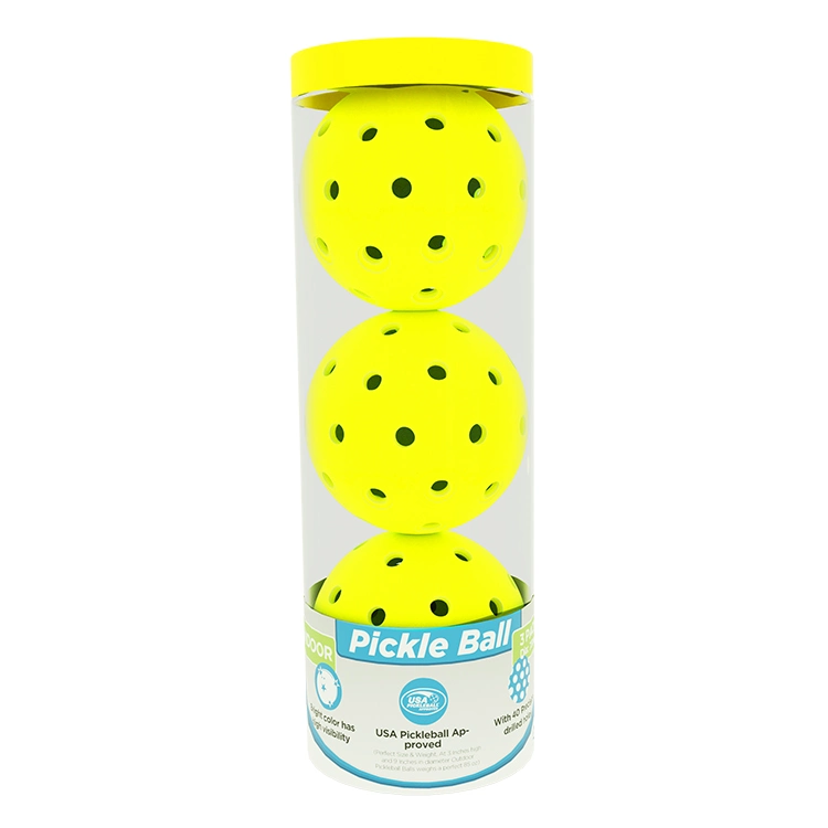 Customized Logo Color Usapa 26 Holes 40 Holes 73mm Outdoor Indoor Pickleball Ball