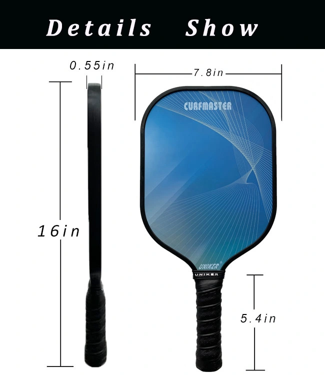 Pickleball Paddle Usapa Approved Graphite Pickleball Paddle with Soft Cushion Grip