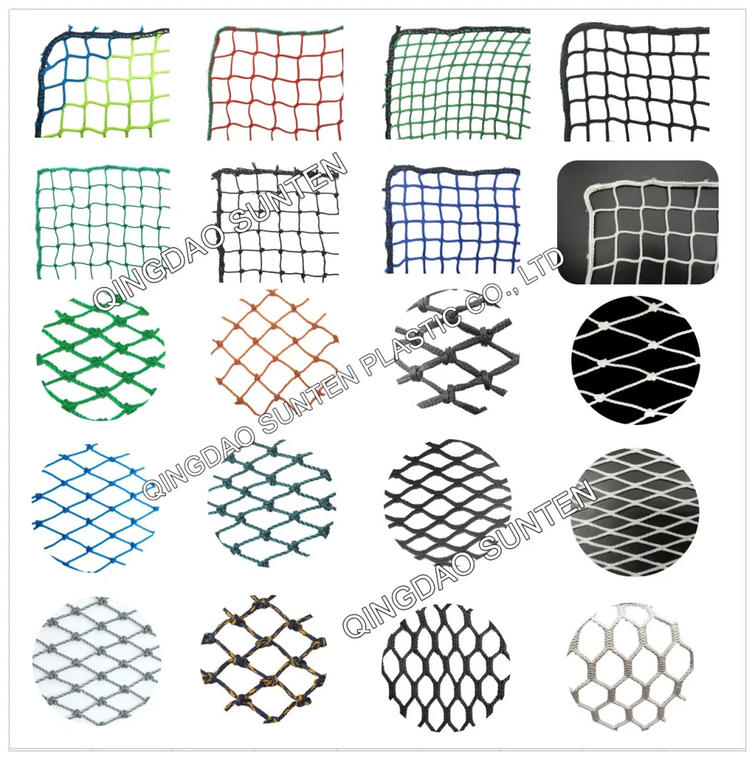 Nylon/Polyester 3 Color Wall Mounted Hanging Basketball Goal Nets/Netting Ring Rim in Single White, Blue, Red Color, Braided Basketball Net