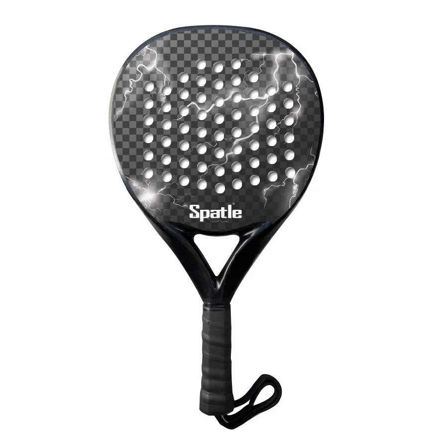 Thermoform Edgeless Unibody Design Open Throat T700 Carbon Fiber Power Air Pickleball Paddle