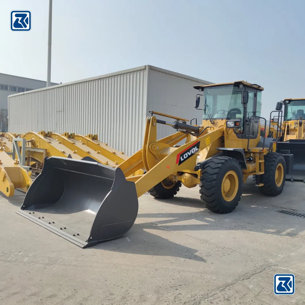 Lovol 936h 0.8ton 1.2ton 1.6ton 2ton 2.5ton 3ton 3.5ton 4ton 5ton Long Arm Heavy Duty Wheel Loader Agricultural Machinery Construction Wheel Loader