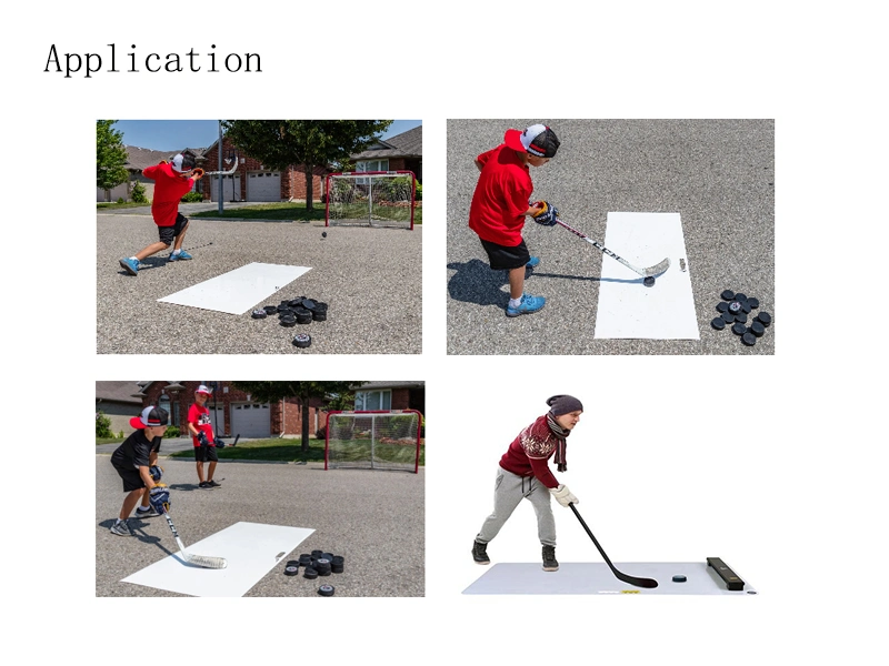 China Price of Eco-Friendly HDPE Plastic Hockey Shooting Pad