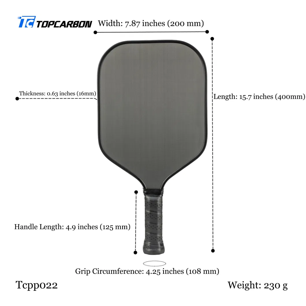 2023 Hot Sale New Product Graphite Pickleball Paddle Carbon Fiber Pickleball Paddle Set