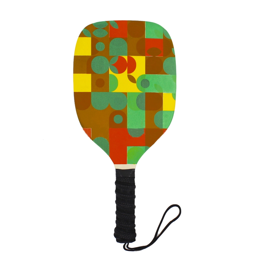 Customized Logo High Quality Amazon Best Selling Wood Pickleball Paddle