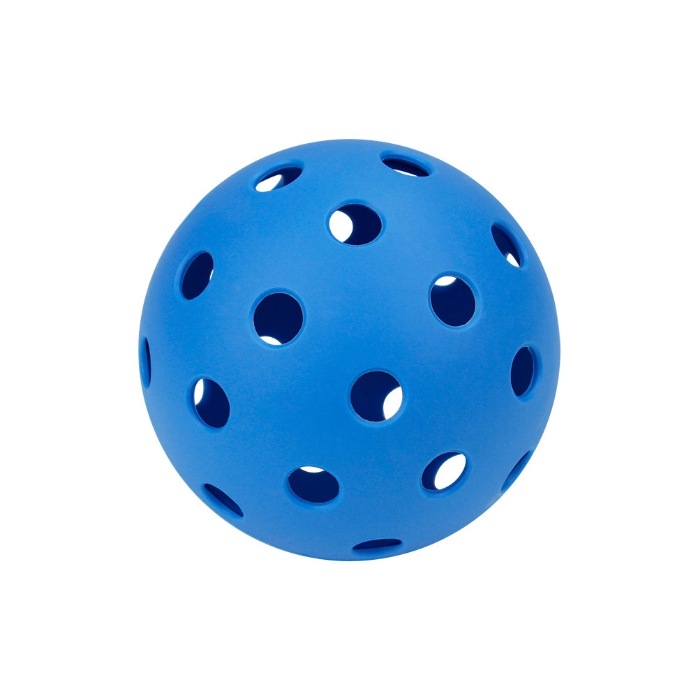 40 Holes Outdoor Pickleball Balls, Durable Ball with Nice Bounce, Orange Color