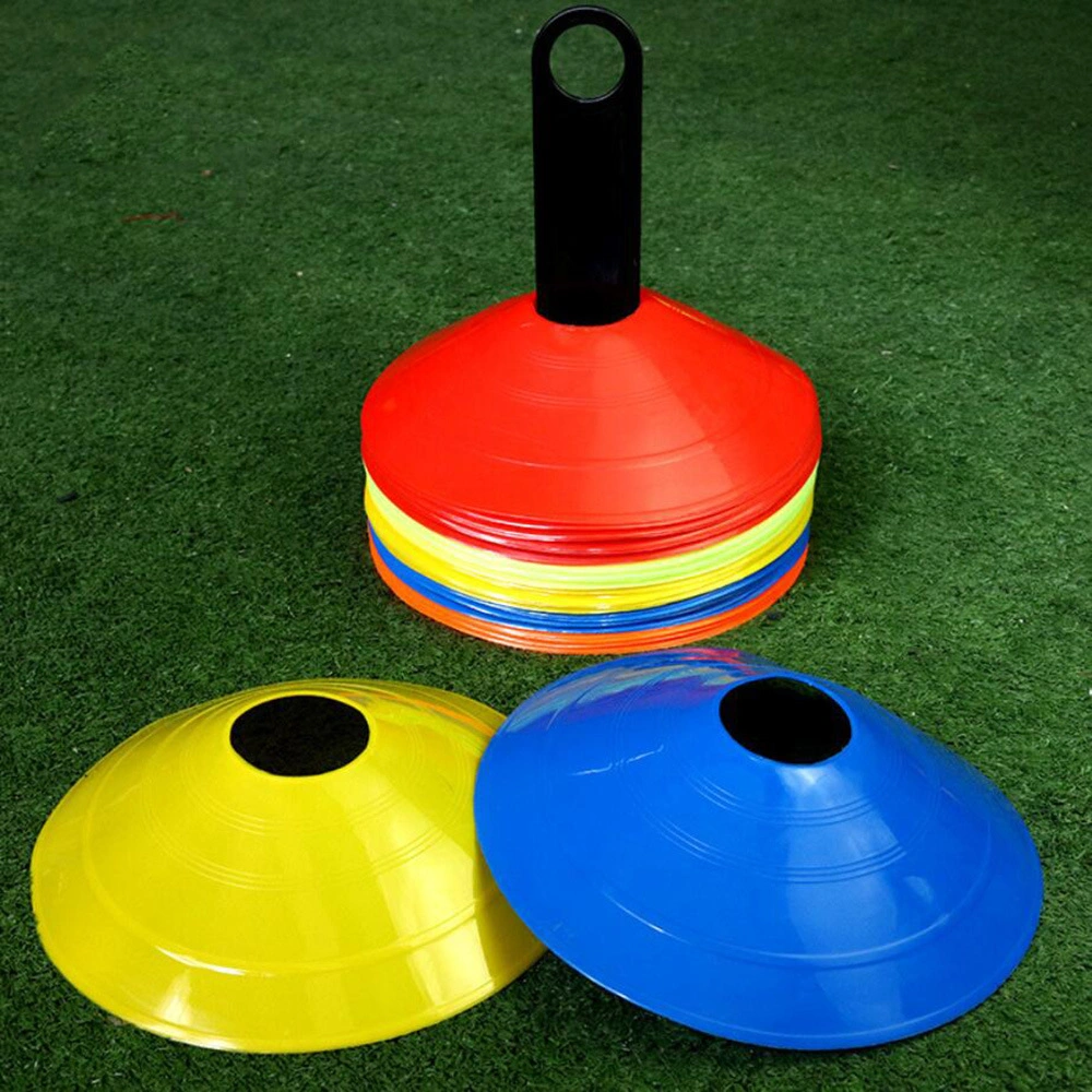 Soccer Disc Cone Sets Football Field Markers with Holder for Training Ci12947