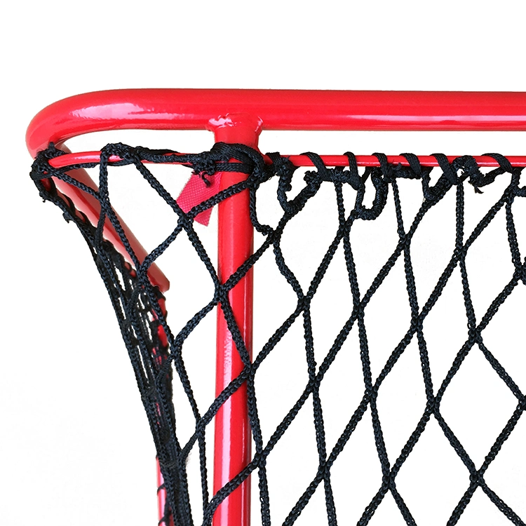 High Quality Indoor Outdoor Steel Tube Subsize Holistic Indivisible Ice Hockey Goal One Piece Style Hockey Goal