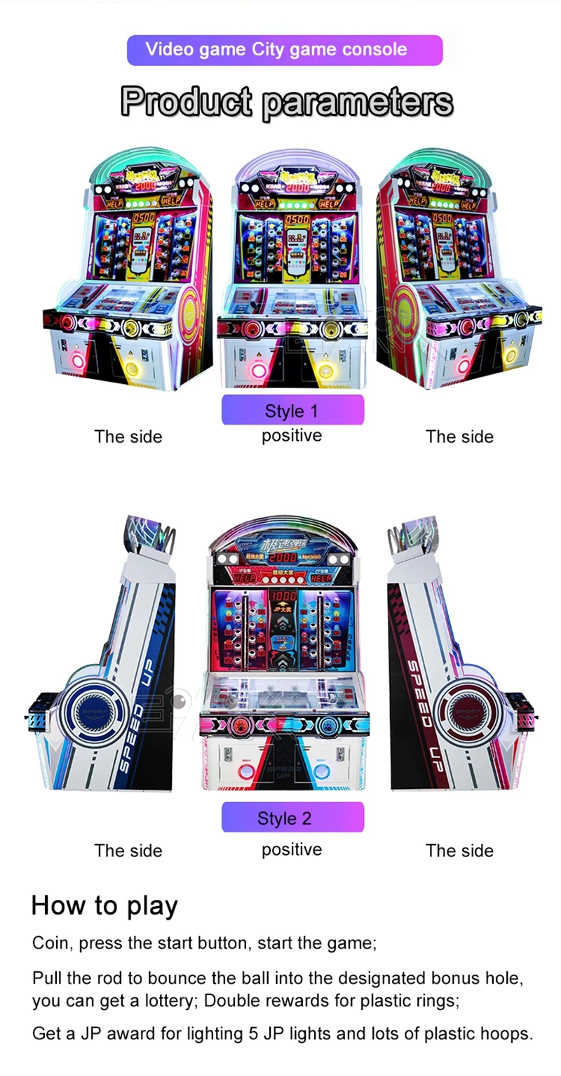 Epark Shooting Ball Arcade Game Machine Shooting Target Simulator Video Game Machine for Sale