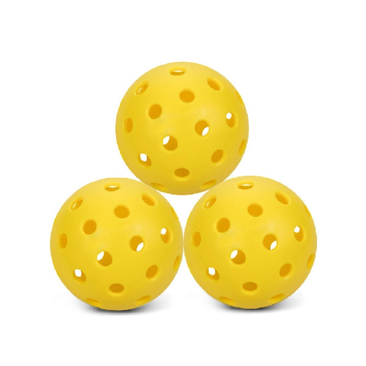 Custom 6PCS/Box 26-Holes 40-Holes Usapa Seamless Dura Fast Indoor Outdoor Pickleball Balls