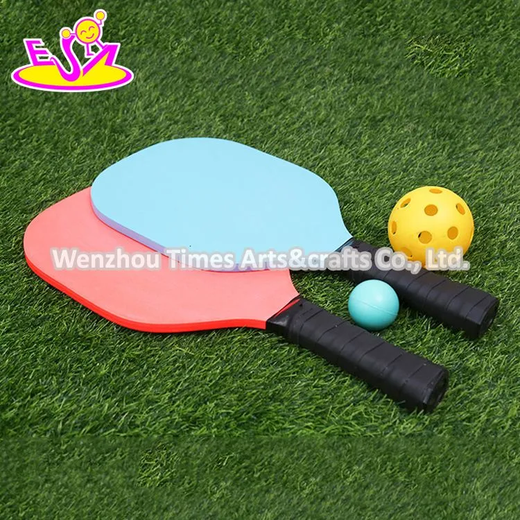 Customized Usapa Approved Non-Slip Wooden Pickleball Paddle with Protective Cover W01c002