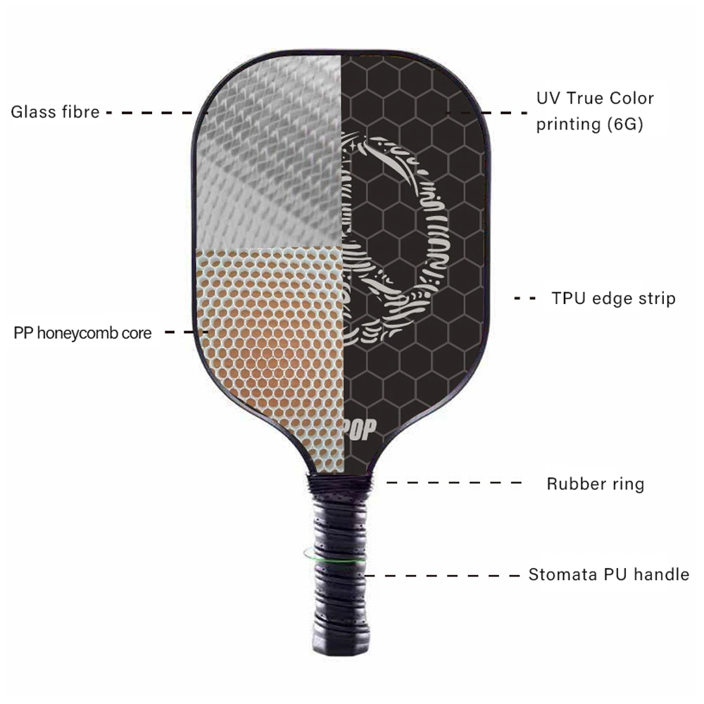 High Quality Usapa Approved Pickle Ball Paddle PP Honeycomb Core T700 Carbon Fiber Pickleball Paddles