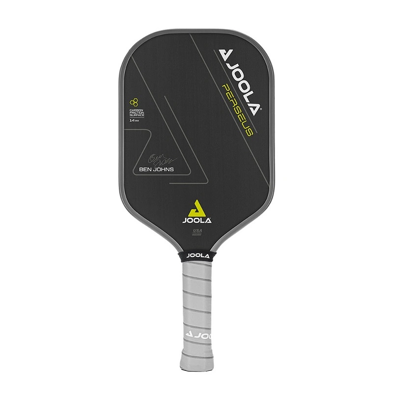 Joola 14mm Core Long 5.5&quot; Handle Spinny Carbon Friction Surface Reactive Honeycomb Polymer Core Pickleball Paddle