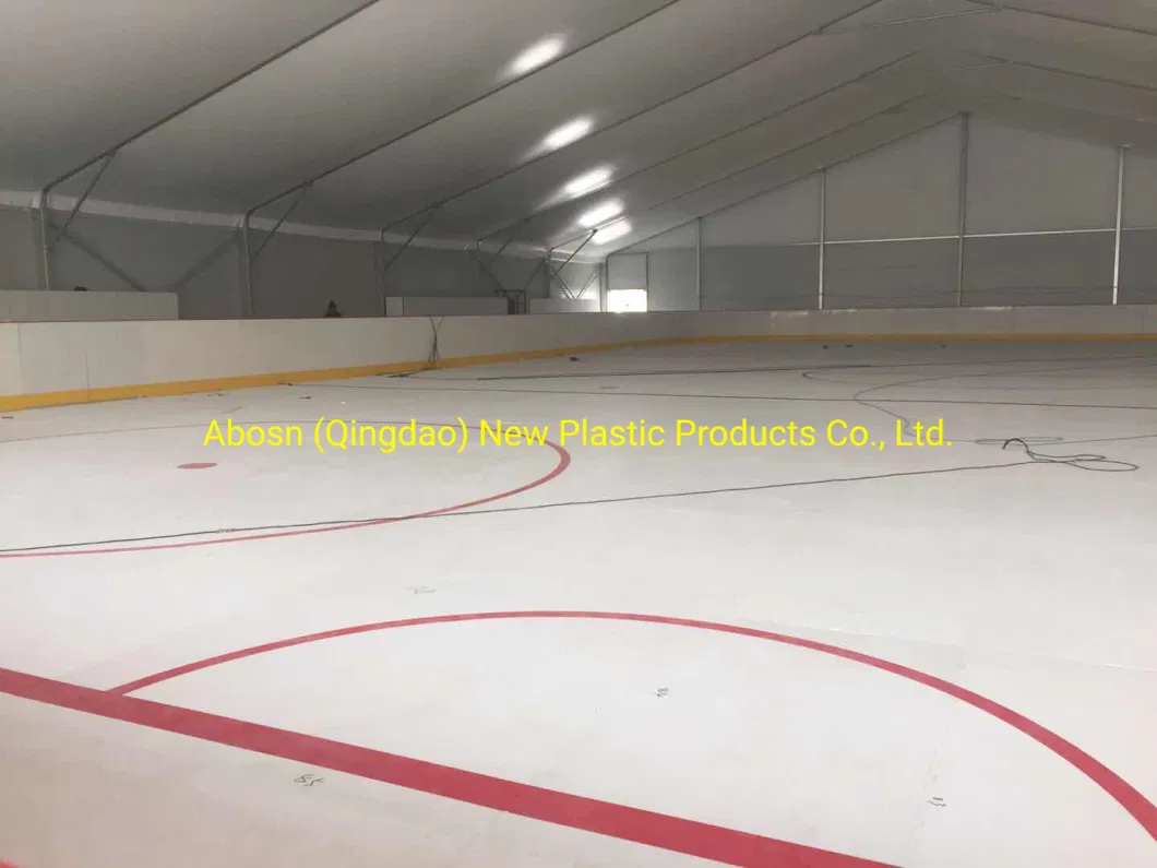 UHMWPE Synthetic Skating Ice Floor Hockey Training Rink Floor Panel