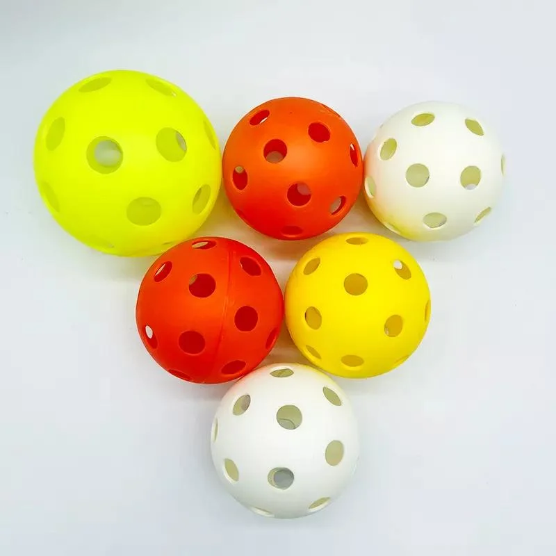 Hollow Hole Golf Balls Usapa Standard Indoor Outdoor Plastic Practise Bounce Pickle Ball