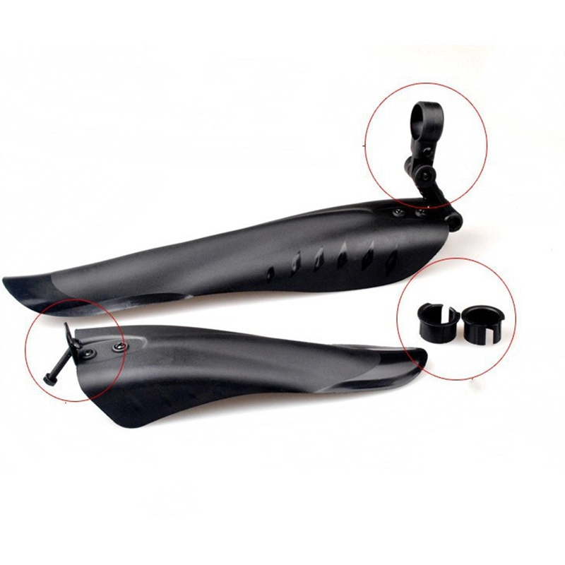 Black Bicycle Mudguard Easy to Install on The Bike