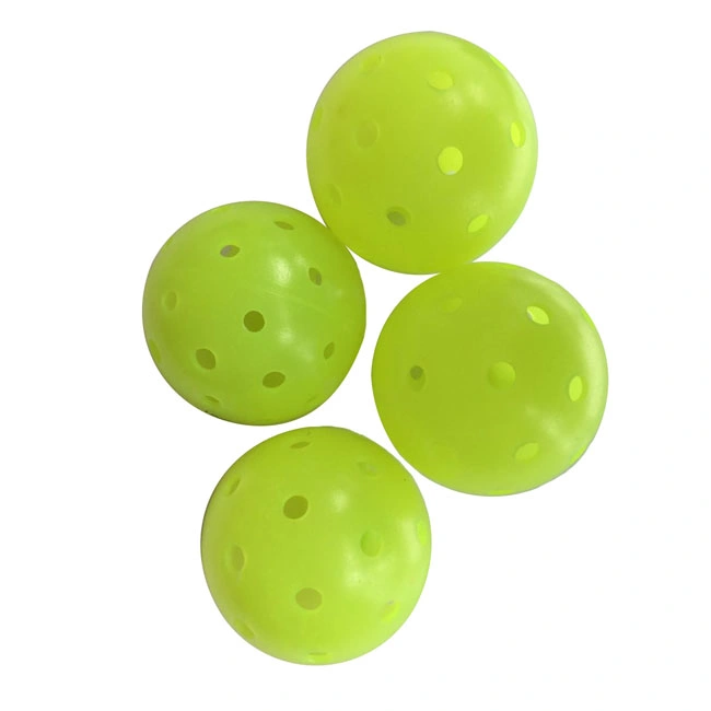 Usapa Standard Competition Seamless Pickleball Balls Outdoor 40 Holes Pickleball Balls Set