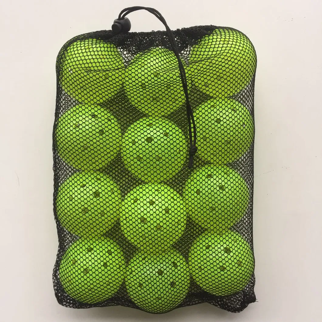 Usapa Standard Competition Seamless Pickleball Balls Outdoor 40 Holes Pickleball Balls Set