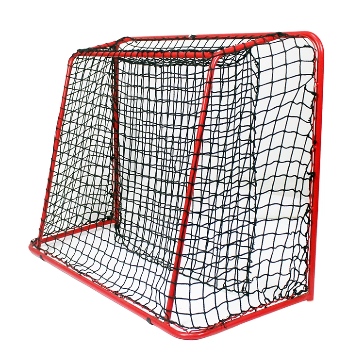 High Quality Steel Tube Portable Assembly Standard Size Ice Hockey Goal