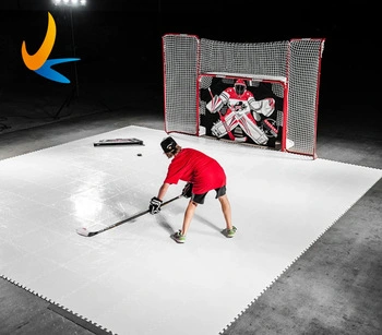 Ice Hockey Shooting Pad Ice Hockey Training Equipment with Passer HDPE Hockey Shooting Panel