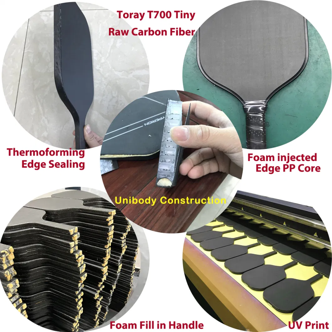 Professional Thermoforming Sealing Edge Pickleball Paddles Producer