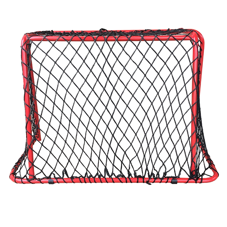 High Quality Indoor Outdoor Steel Tube Subsize Holistic Indivisible Ice Hockey Goal One Piece Style Hockey Goal