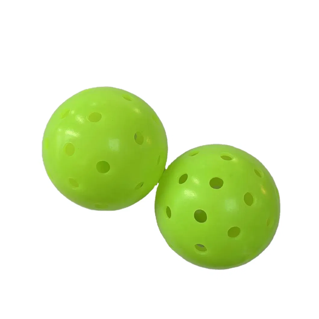 Pickleball Balls 40 Holes Sport Outdoor High Elasticity Construction Pickleball Balls