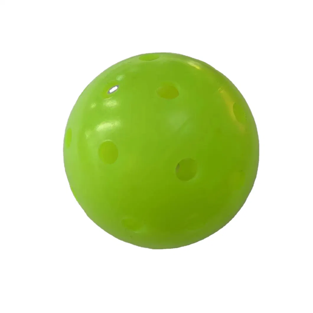 Pickleball Balls 40 Holes Sport Outdoor High Elasticity Construction Pickleball Balls