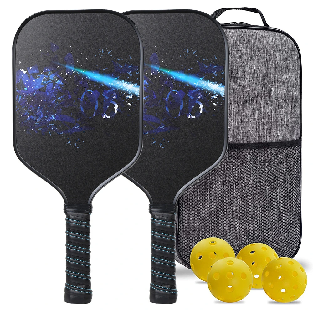 Custom Professional Carbon Fiber Pickleball Paddle with Bag