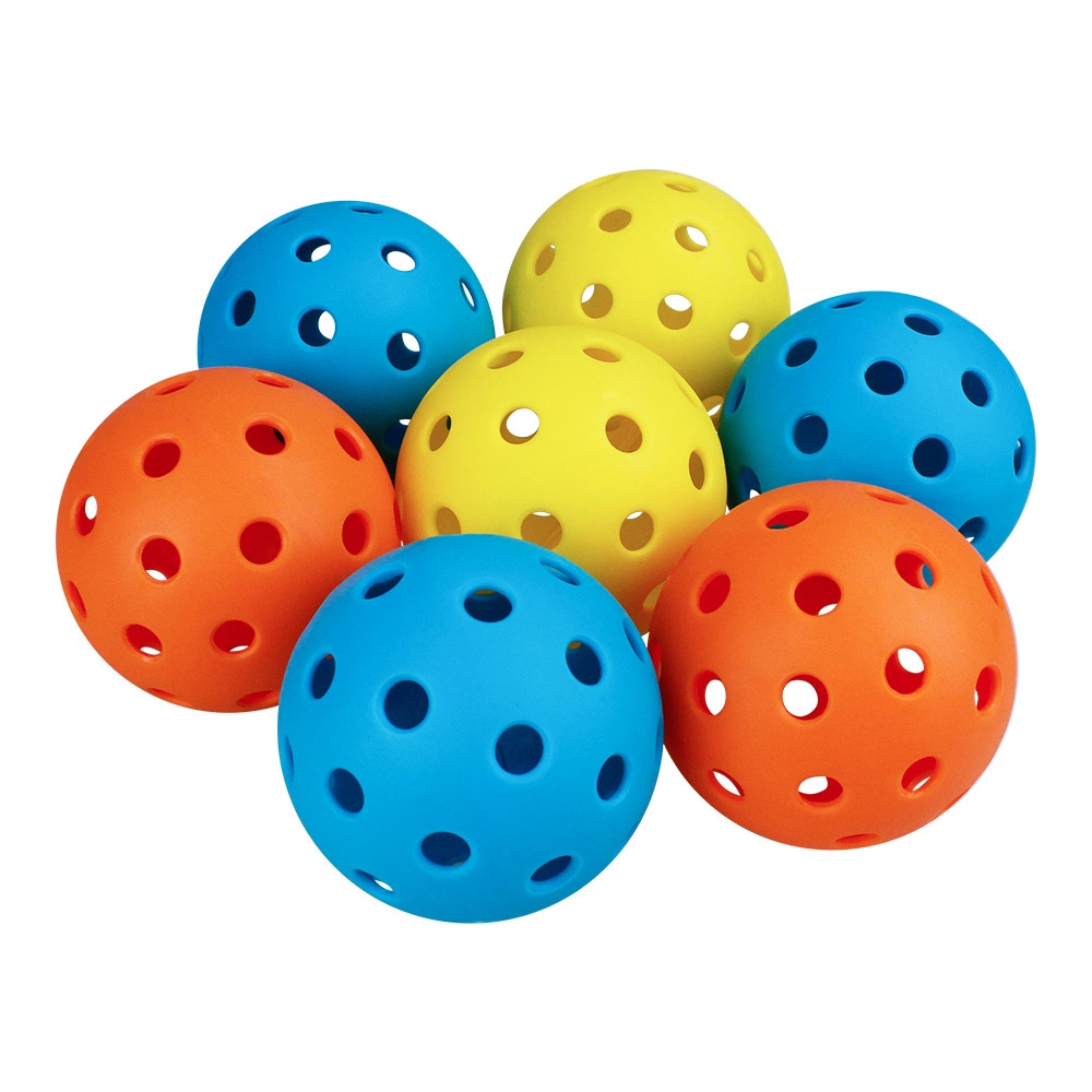 Floorball Pickleball Balls 40 Holes Plastic Outdoor Indoor Practice Wyz15328