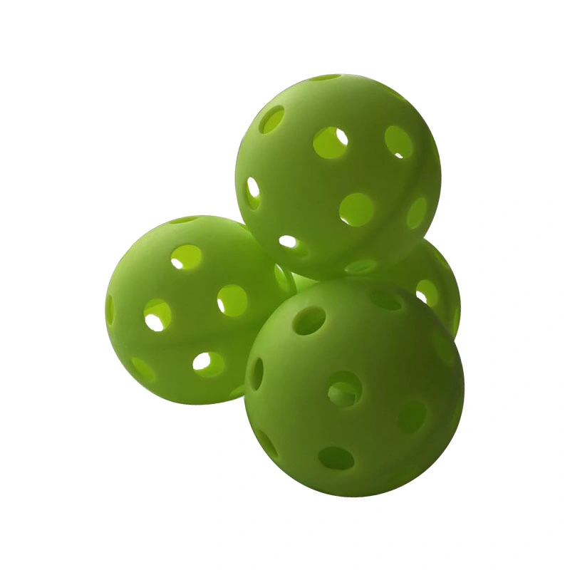 Green Plastic Baseballs Balls Pickleball Balls Teeball Indoor or Outdoor Sports Equipment