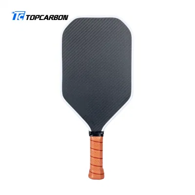 Venta caliente Premium Csutom personalizada impresión de logotipo de la fibra de carbono 3K Twill Pickleball Juegos de palas