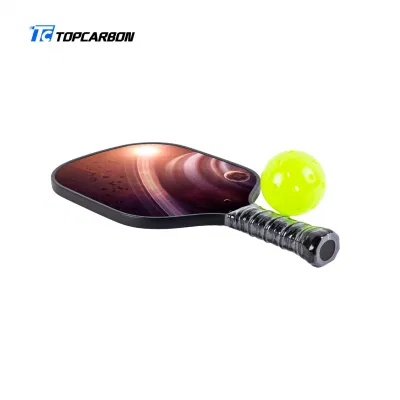 Comercio al por mayor de alta calidad personalizado PP Honeycomb de fibra de carbono Pala Pickleball profesional
