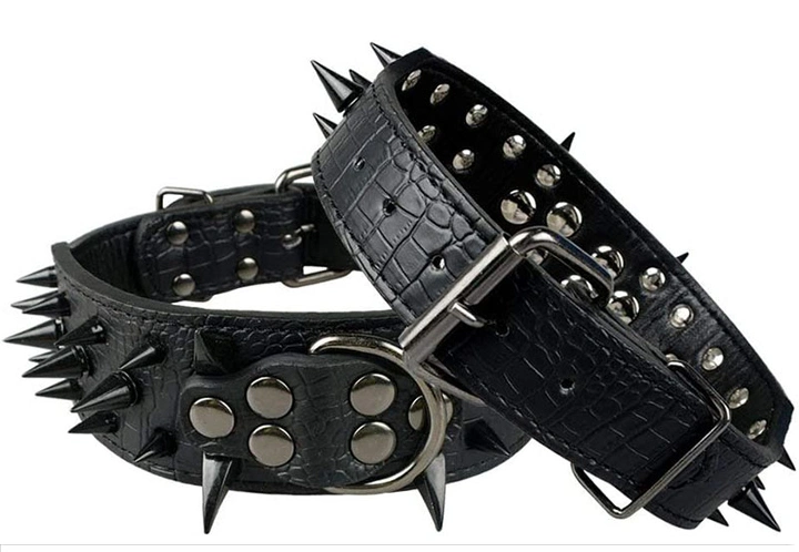 Hot Sale Anti-Biting Necklace Sharp Spiked Studded Dog Collar