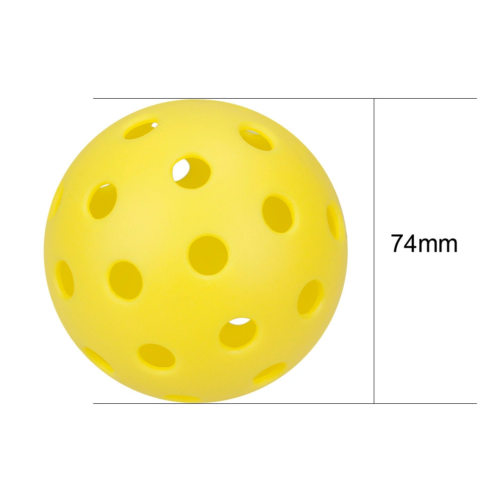 40 Precision Drilling Holes Outdoor Pickleball Balls, Striking Blue Color