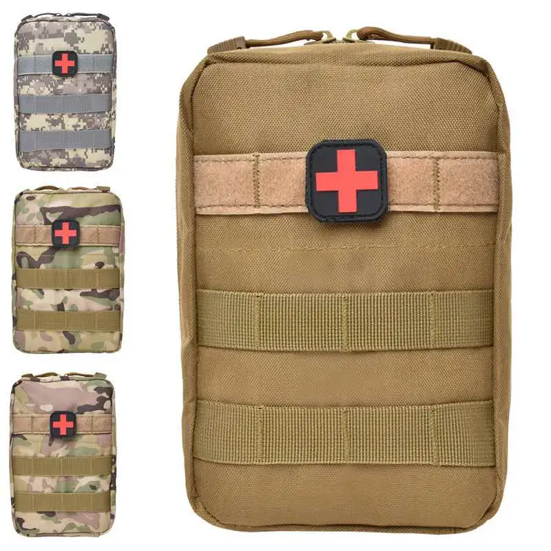 Tactical Outdoor Survival Bag Combat Kids Outside Activity Training First Aid Bags