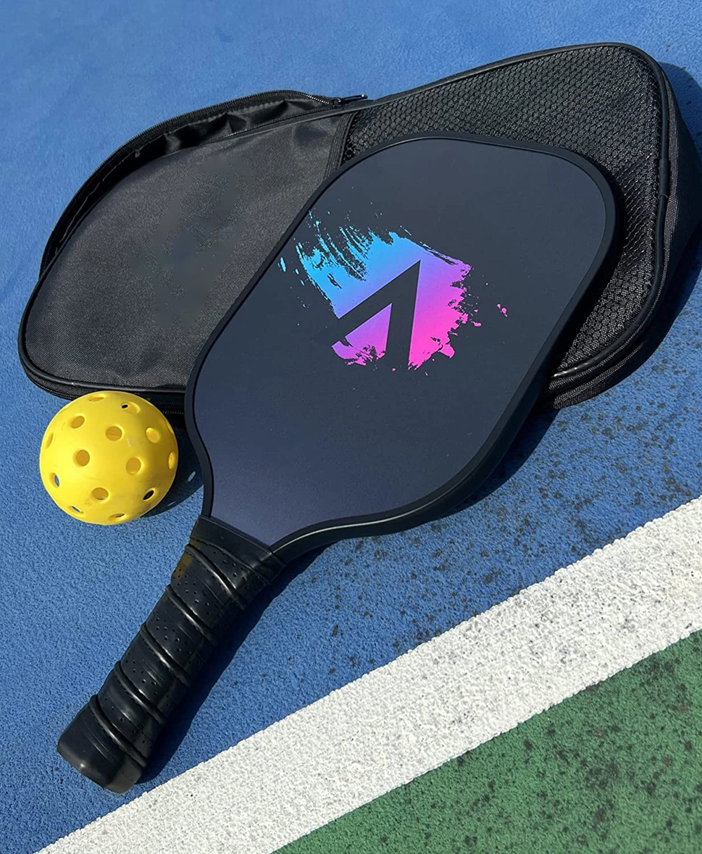 Custom OEM Pickleball Gifts, Pickleball Paddle with Fiberglass Face, Polypropylene Honeycomb Core