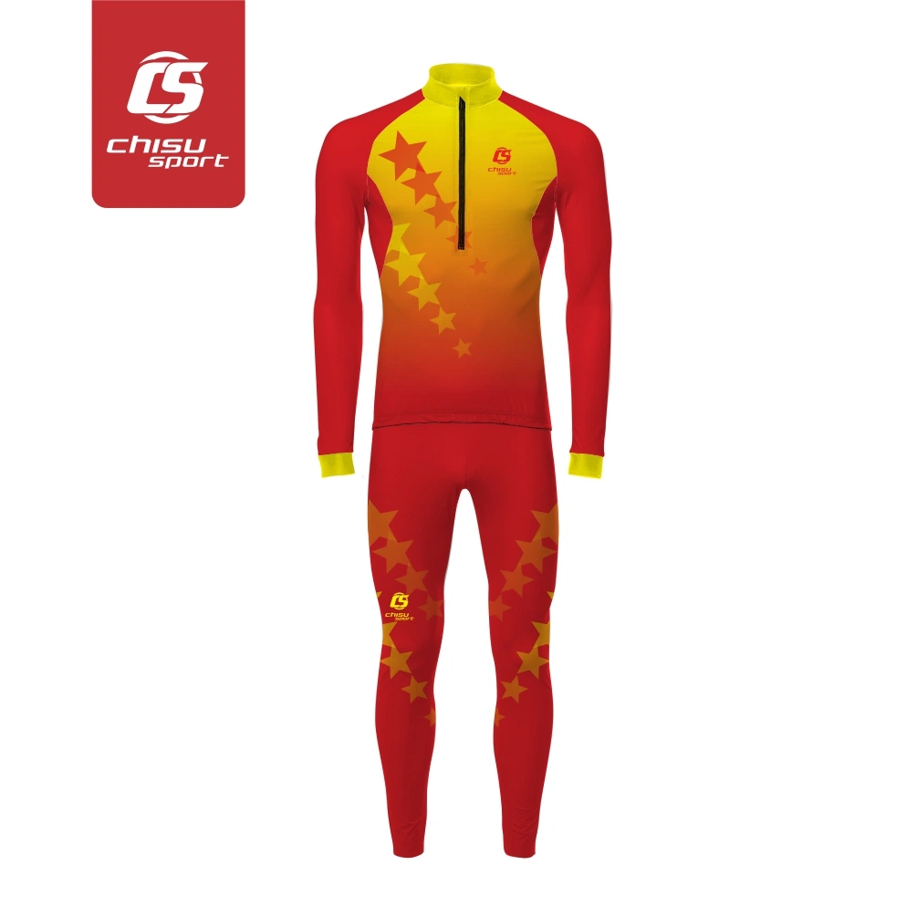 Custom OEM Latest Design Short Track Ski Ice Sublimation Print Logo Breathable Speed Skating Suit