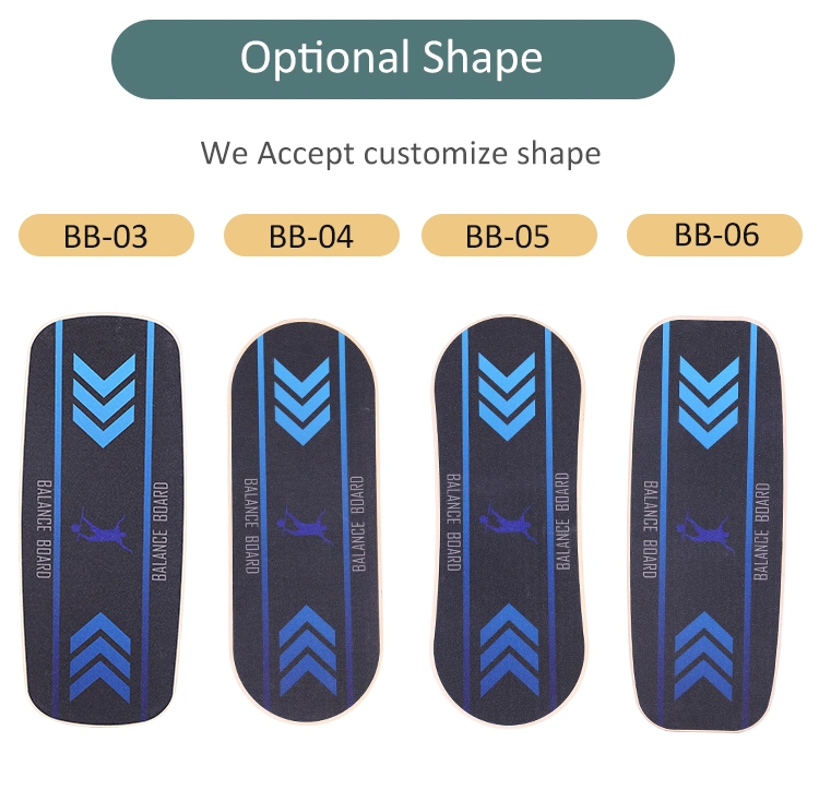 Wood Fish Balance Board Trainer for exercise Golf Swing Hockey Ice Skating Sup Soccer Wakesurfing Training