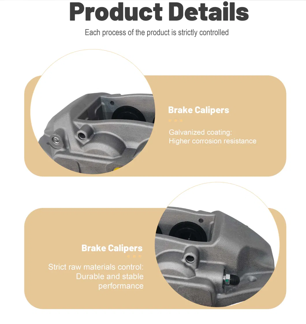 Frontech Rear Brake Caliper with Emergency Brake for Chevrolet/ Infiniti