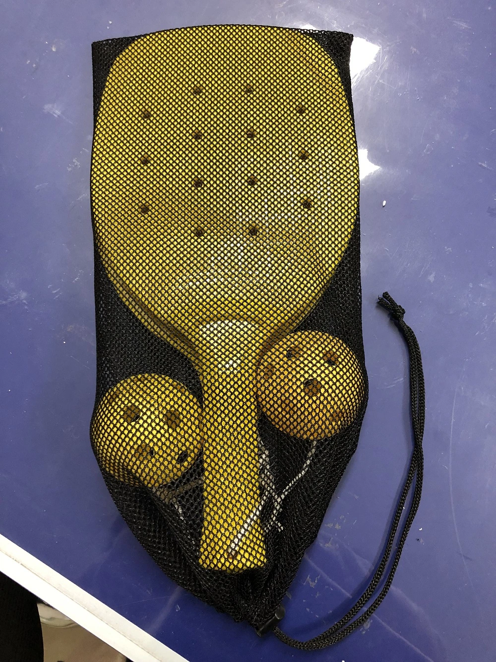 OEM Colorful Material High Quality Plastic Pickleball Paddle