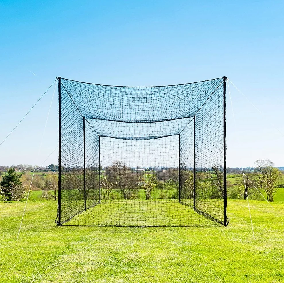 PE Material Lacrosse Driving Netting Hockey Ball Driving Net Softball Cricket Ball Training Net