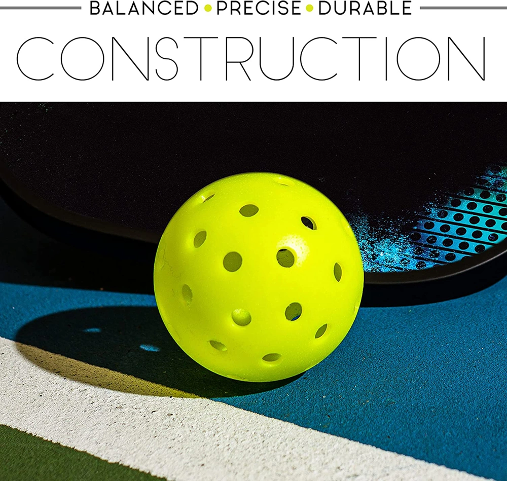 Outdoor Pickleballs 40 Hole Pickleball Balls USA Pickleball (usapa) Approved Us Open Ball