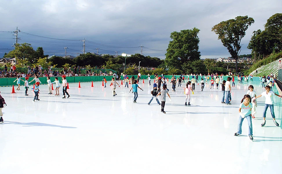 Hockey Flooring Tiles and Synthetic Ice Skating Rink Assemble Synthetic Ice Skating Rink