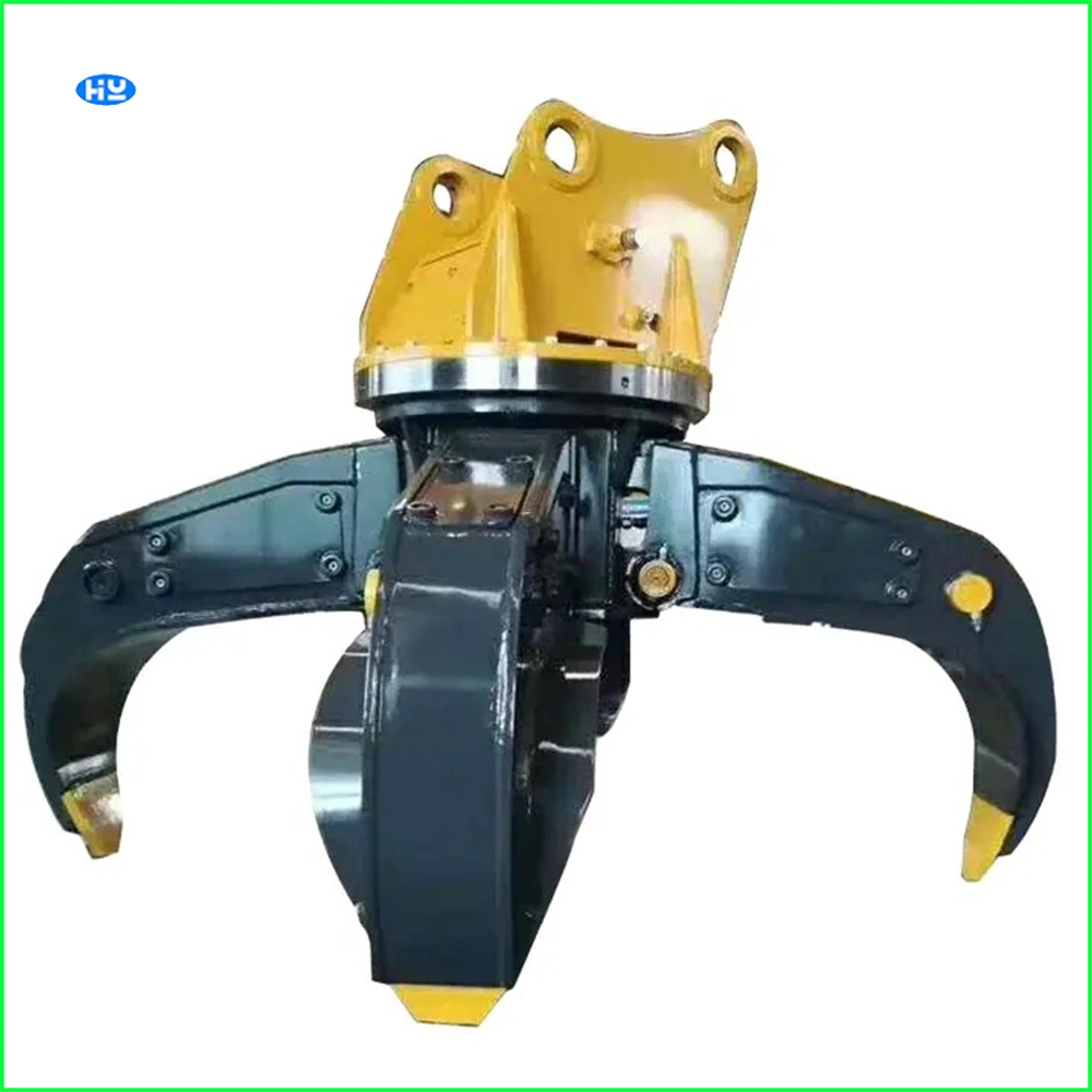 Stones, Scrap Steel, Sugar Cane, Straw, Wood Handling and Handling Wood Log Grappler Mechanical Log Grab for Excavator Wood Grabber